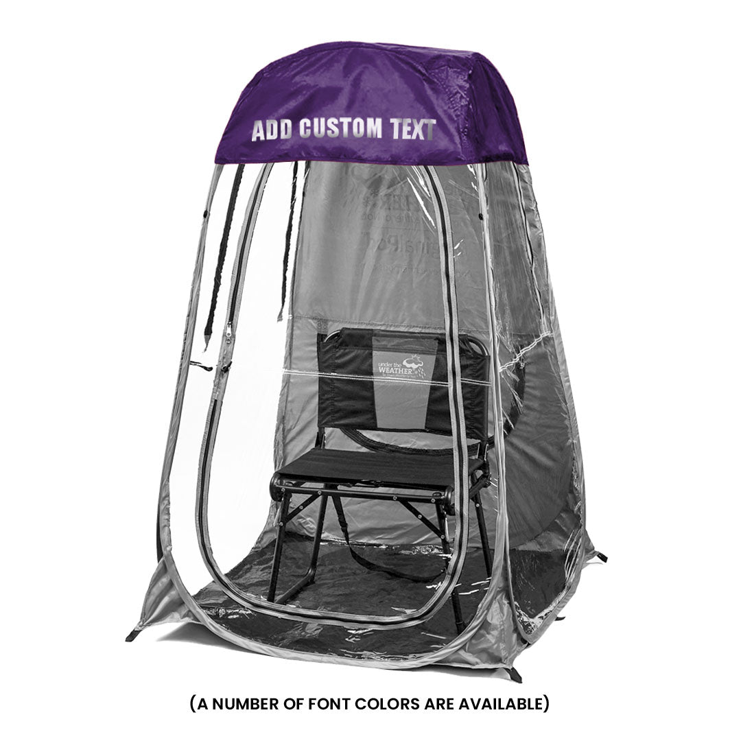 Purple / Front (+$20), Purple / Front & Back (+$35)