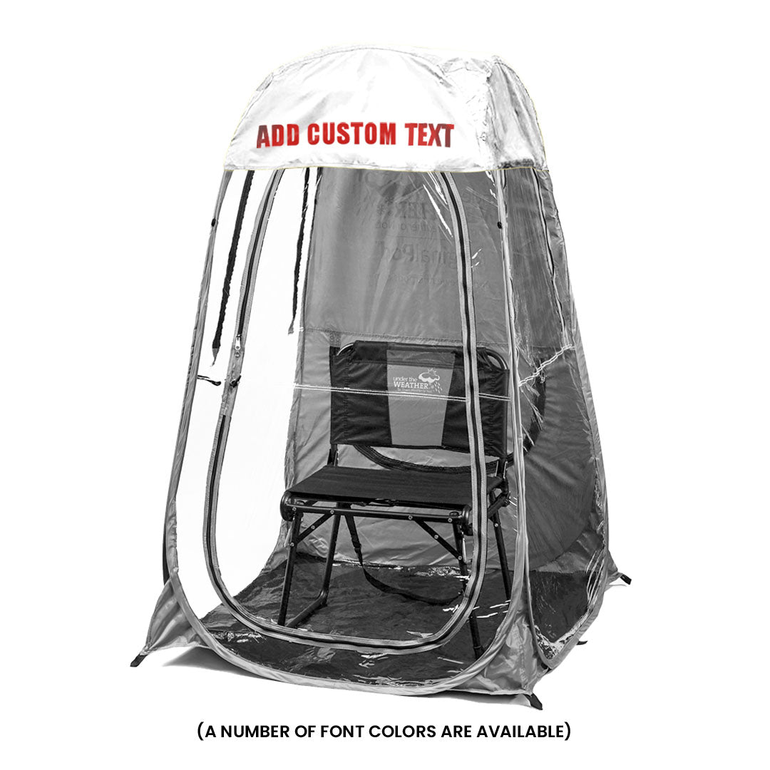 White / Front (+$20), White / Front & Back (+$35)