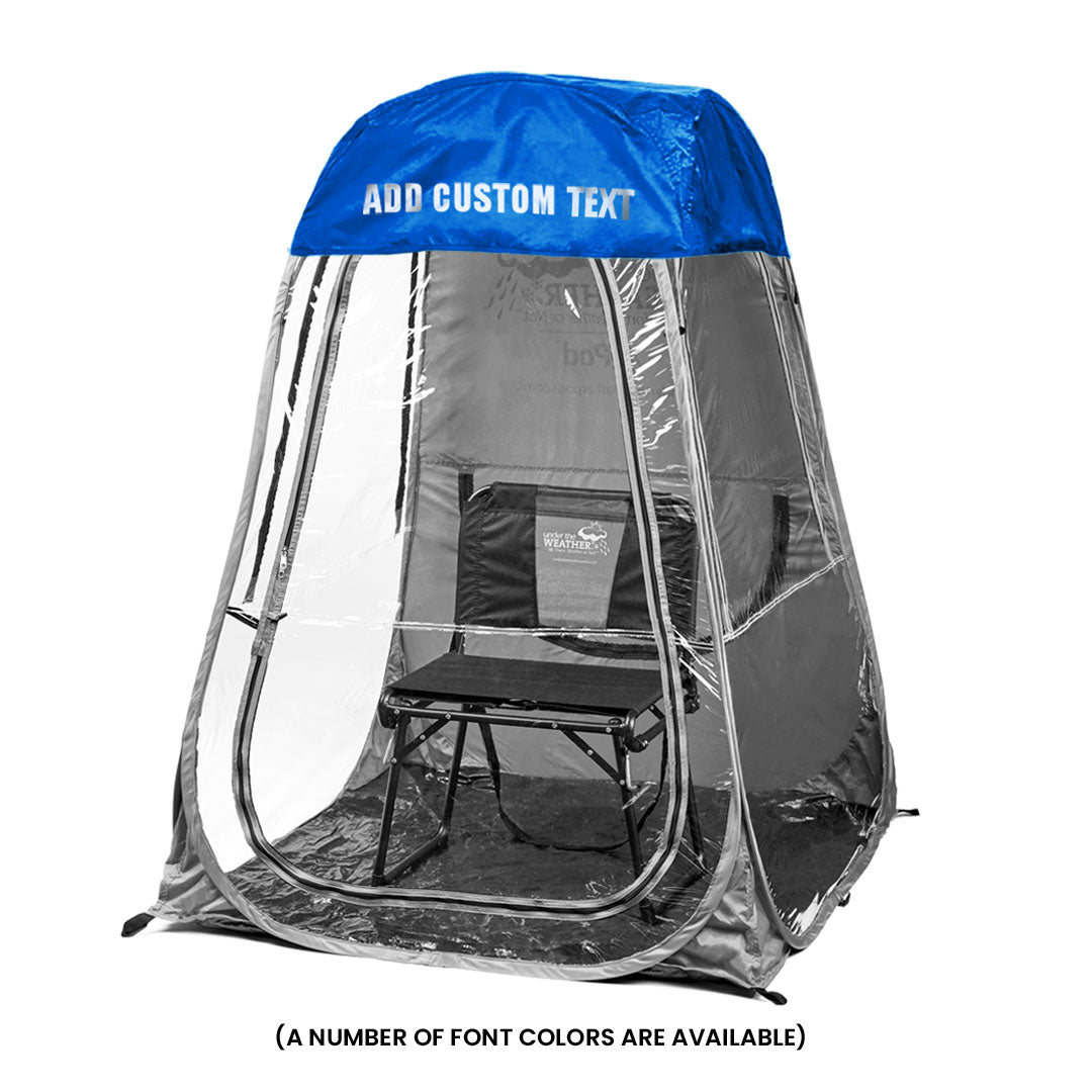 Royal Blue / Front (+$20), Royal Blue / Front & Back (+$35)