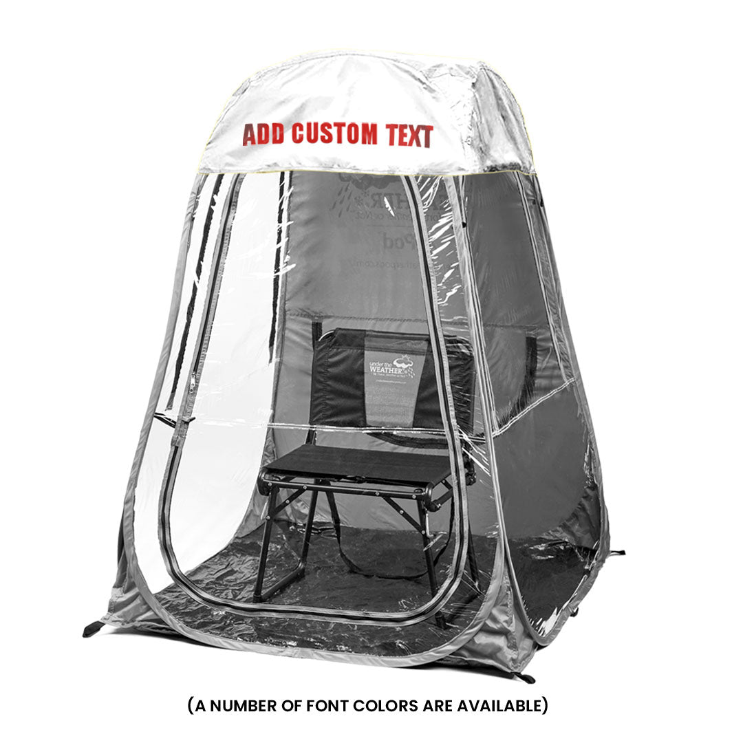 White / Front (+$20), White / Front & Back (+$35)