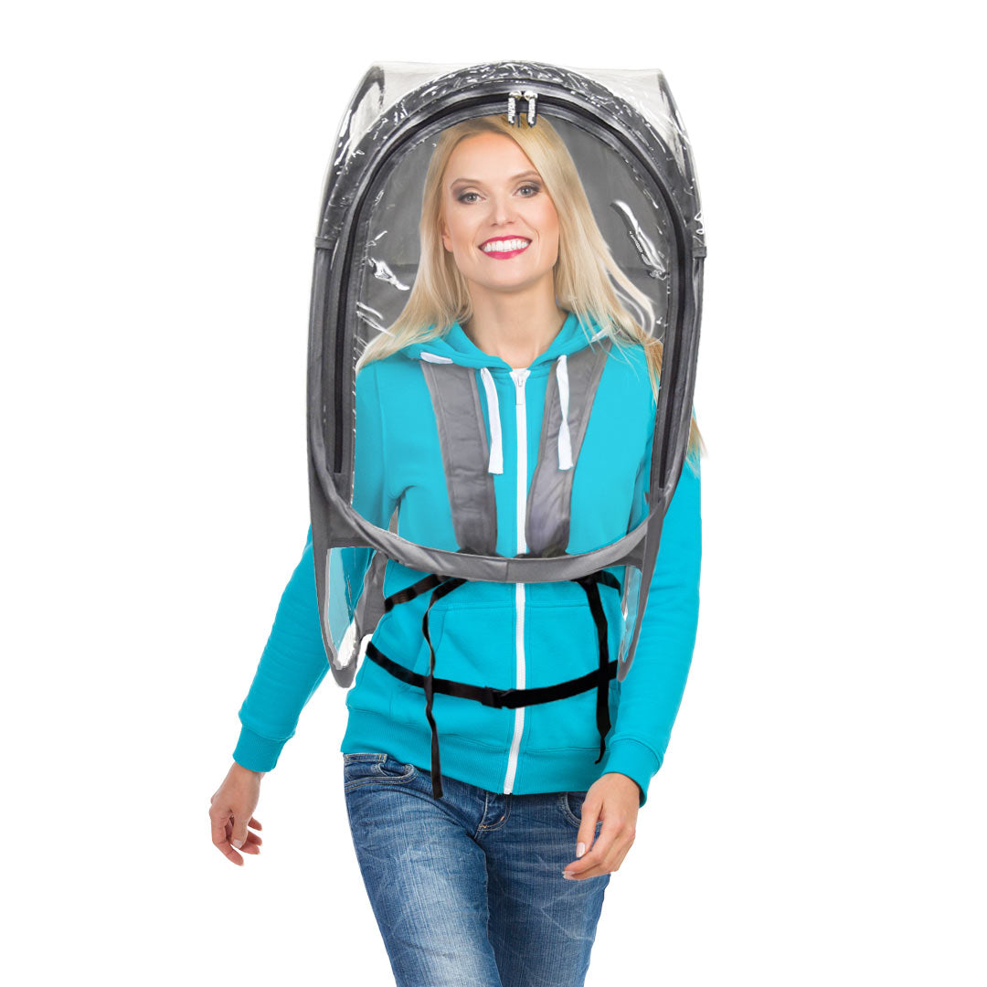 ShieldPod™ - Under the Weather® - Wearable pop-up Pod for social distancing