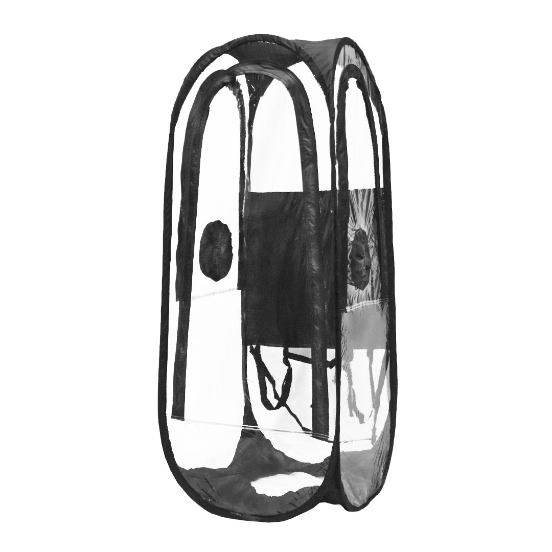 WalkingPod® 22x22 Wearable Pop-Up Pod with Clear Panels