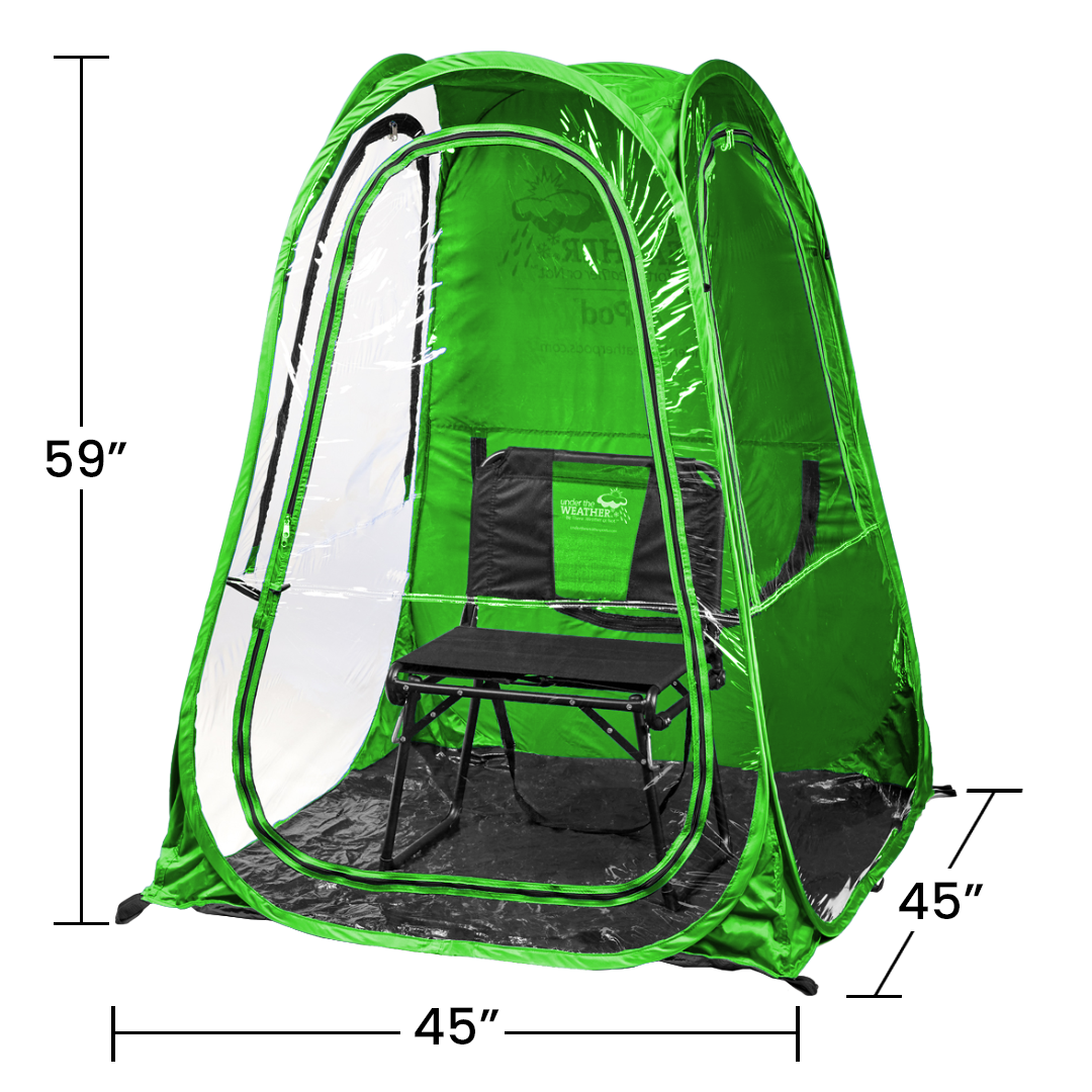 Football chair tent sales